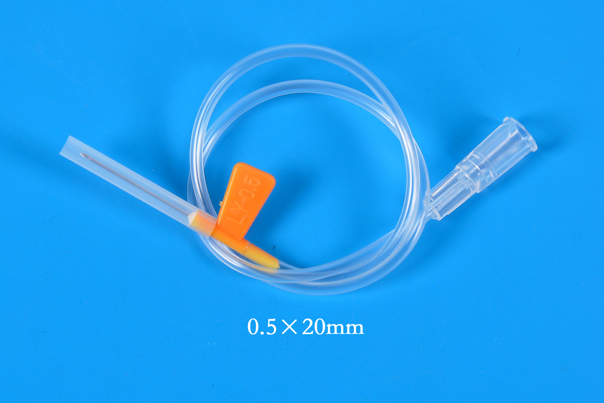 Intravenous needles for single use